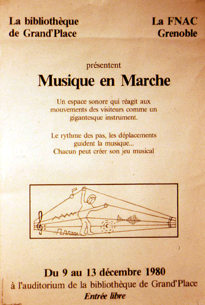 Affiche Musique en Marche Grenoble